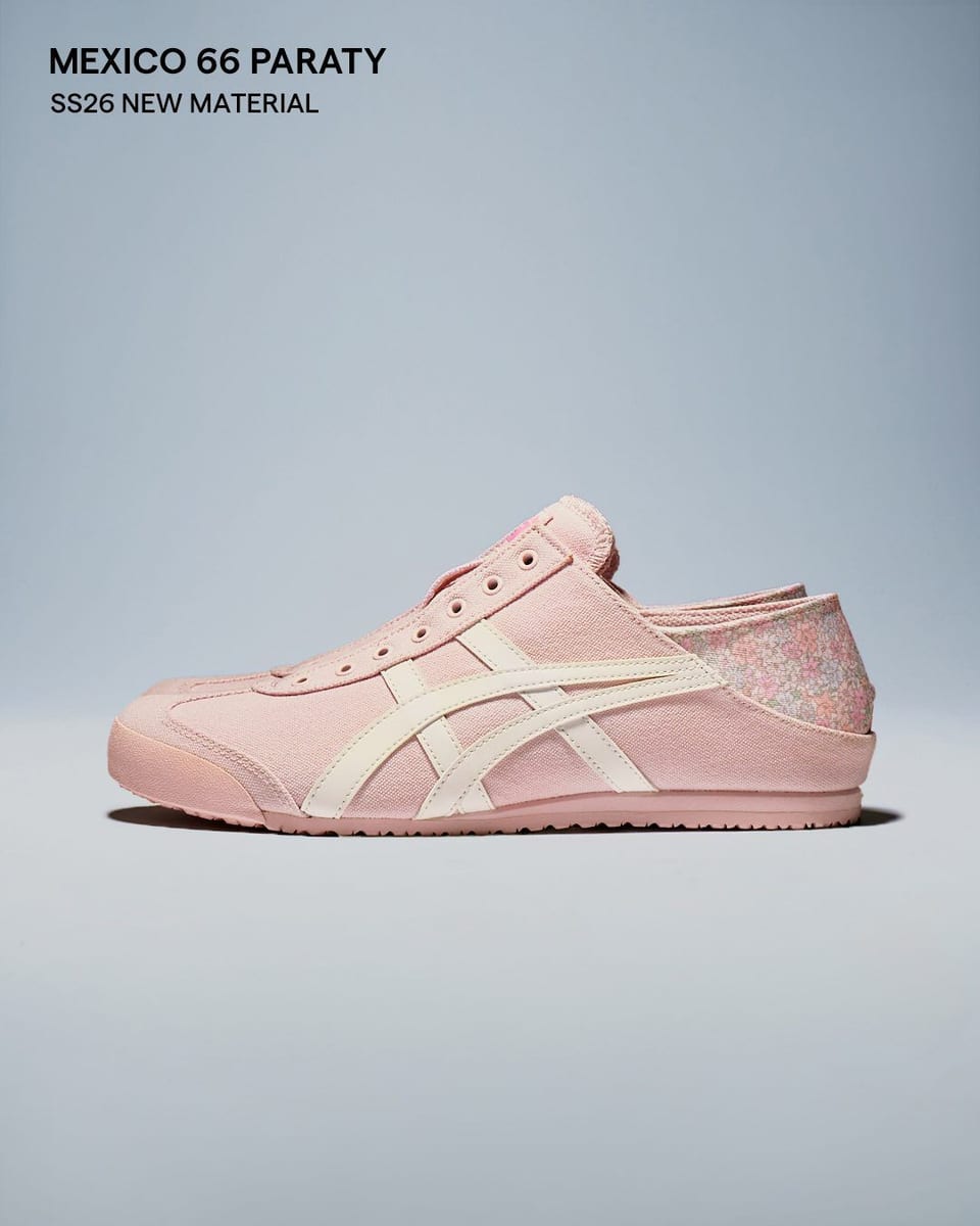 onitsuka tiger mexico 66 pink and floral paraty